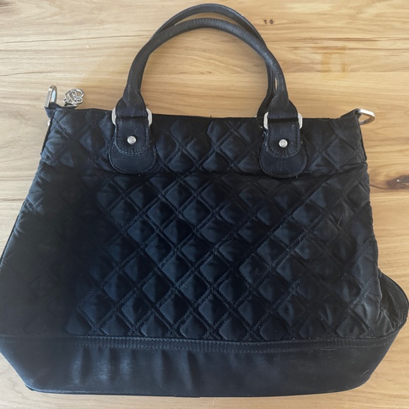 Vera Bradley Handbag - Black - GUC - Picture 3 of 3